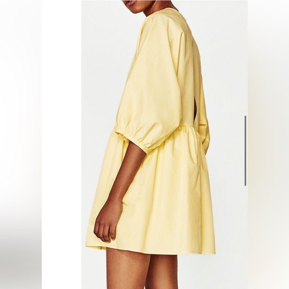 Zara POPLIN Short Jumpsuit Playsuit - Picture 2 of 9